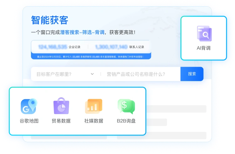 AI多渠道挖客找商机