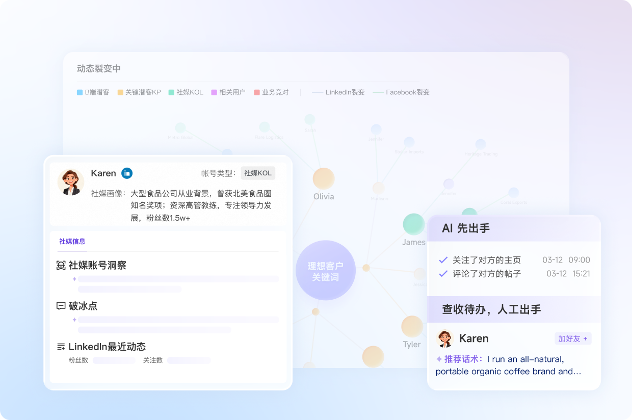 AiReach 社媒人脉挖掘